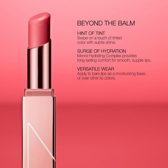 NARS Afterglow Lip Balm: Deep Throat (Soft Pink Blush), .1oz (Full Size), NIB - Picture 4 of 4